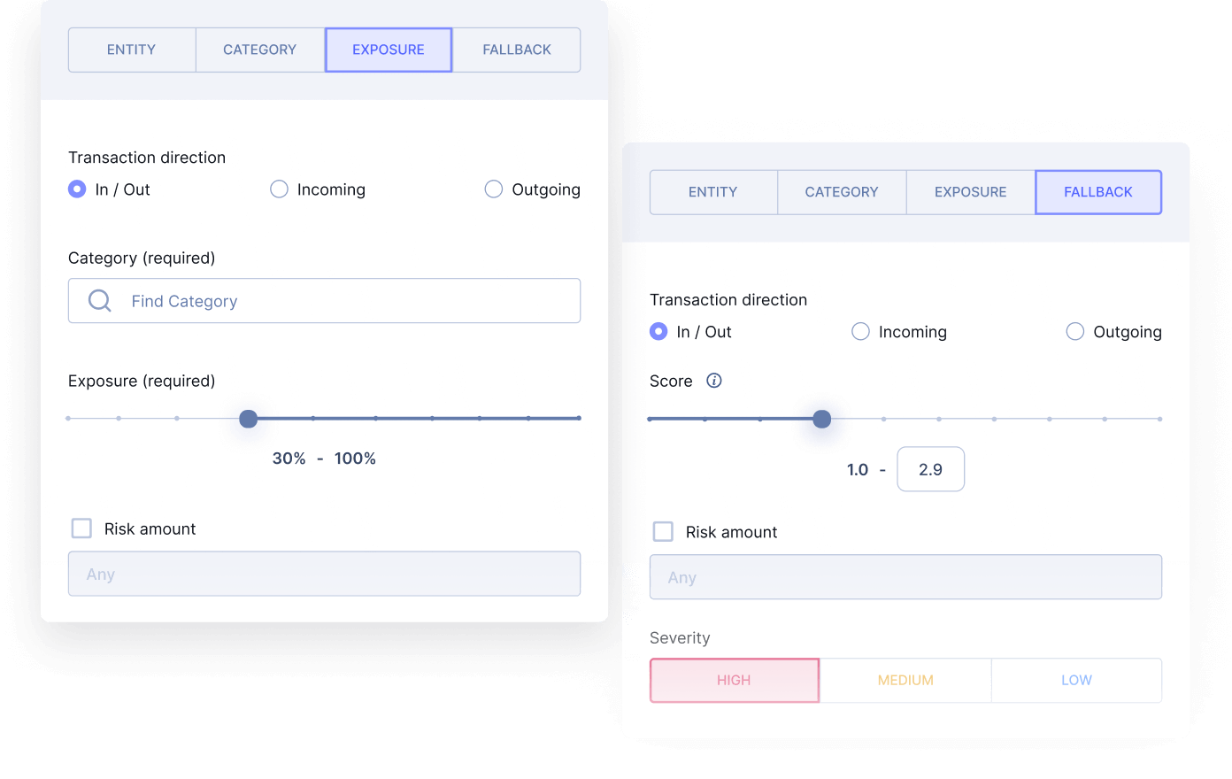 no-code crypto compliance rules